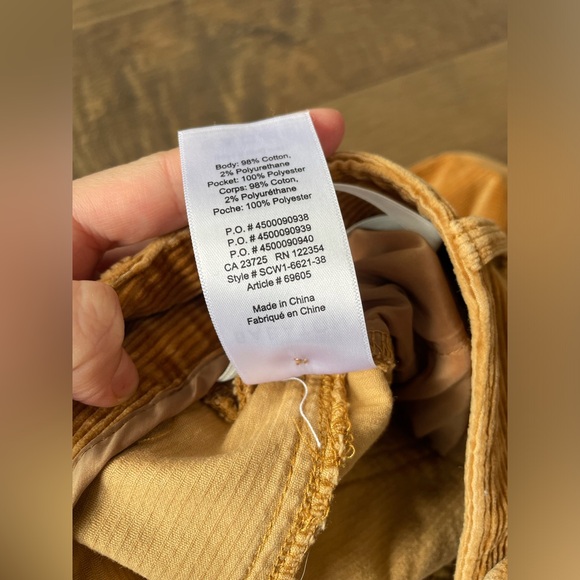 Babaton brown Joey corduroy pants size 4 - Picture 9 of 9